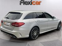 Usado Mercedes C220 170 CV (125 kW) 2018 Gris Familiar