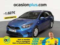 Usado Kia Ceed 120 CV (88 kW) 2022 Azul Utilitario