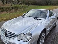 Usado Mercedes SL500 306 CV (225 kW) 2002 Gris / plata Descapotable