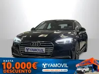 Usado Audi A5 Sport 190 CV (139 kW) 2019 Negro Coupe