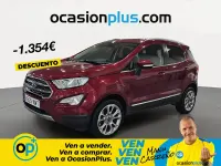 Usado Ford Ecosport Titanium 125 CV (91 kW) 2018 Rojo SUV