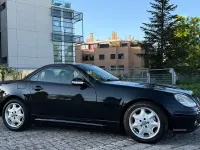 Usado Mercedes SLK200 163 CV (119 kW) 2002 Negro Descapotable