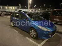 Usado Peugeot 307 110 CV (80 kW) 2007 Azul Familiar