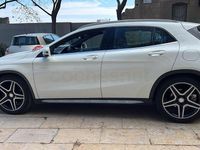 Usado Mercedes GLA220 AMG line 170 CV (125 kW) 2015 Blanco SUV