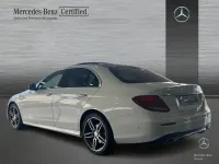 Usado Mercedes E220 AMG line 194 CV (142 kW) 2019 Blanco Berlina