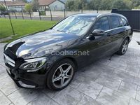 Usado Mercedes C220 Avantgarde 170 CV (125 kW) 2016 Negro Familiar