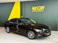 Usado Infiniti Q50 Premium 170 CV (125 kW) 2018 Negro Berlina