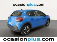 Usado Citroën C3 Feel 82 CV (60 kW) 2018 Azul Utilitario