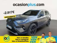 Usado Toyota RAV4 Hybrid Style 218 CV (160 kW) 2021 Gris SUV