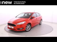 Usado Ford Focus Trend+ 125 CV (91 kW) 2017 Rojo Berlina
