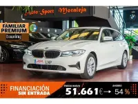 Usado BMW 320 Sport Line 190 CV (139 kW) 2021 Blanco Familiar