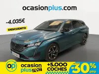 Usado Peugeot 308 Allure 130 CV (95 kW) 2024 Azul Familiar