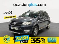 Usado Dacia Sandero Stepway 90 CV (66 kW) 2016 Gris