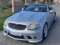 Usado Mercedes SLK32 AMG AMG 354 CV (260 kW) 2001 Gris / plata Descapotable