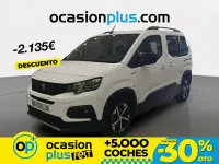 Usado Peugeot Rifter GT-line 130 CV (95 kW) 2020 Blanco Monovolumen