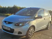 Usado Mazda 2 Active 75 CV (55 kW) 2008 Azul Utilitario
