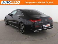 Usado Mercedes CLA200 AMG line 150 CV (110 kW) 2022 Negro Berlina
