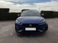 Usado Seat Leon FR 150 CV (110 kW) 2020 Azul Berlina