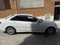 Usado Mercedes C180 Avantgarde 156 CV (114 kW) 2013 Blanco Berlina