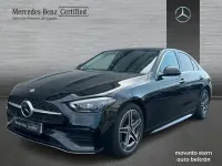 Usado Mercedes C200 AMG line 204 CV (150 kW) 2022 Negro Berlina