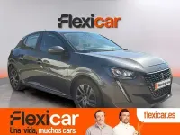 Usado Peugeot 208 Allure 100 CV (73 kW) 2021 Gris Utilitario
