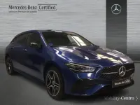 Usado Mercedes CLA250e AMG line 163 CV (119 kW) 2025 Azul denim metalizado Coupe