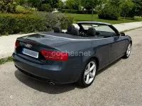 Usado Audi A5 Cabriolet S-Line 190 CV (139 kW) 2010 Gris / plata Descapotable