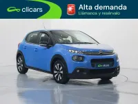 Usado Citroën C3 Feel 110 CV (80 kW) 2019 Azul Utilitario