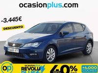 Usado Seat Leon Reference 116 CV (85 kW) 2019 Azul Utilitario
