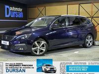Usado Peugeot 308 SW Allure 131 CV (96 kW) 2020 Azul Familiar