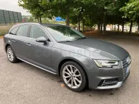 Usado Audi A4 S-Line 150 CV (110 kW) 2018 Gris / plata Familiar