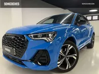 Usado Audi Q3 Sportback S-Line 190 CV (139 kW) 2022 Azul SUV