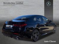 Usado Mercedes C200 AMG line 163 CV (119 kW) 2024 Negro obsidiana Berlina