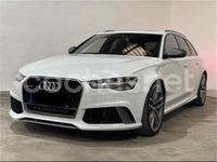 Usado Audi RS6 605 CV (444 kW) 2018 Blanco Familiar