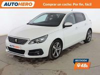 Usado Peugeot 308 Allure 131 CV (96 kW) 2017 Blanco Utilitario