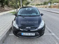 Usado Ford Fiesta Trend 68 CV (50 kW) 2010 Negro Berlina