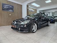 Usado Mercedes E220 194 CV (142 kW) 2017 Negro Descapotable