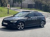 Usado Audi A3 S-Line 150 CV (110 kW) 2019 Negro Berlina