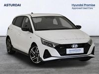 Usado Hyundai i20 N Line 79 CV (58 kW) 2025 Blanco Berlina