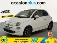 Usado Fiat 500 Lounge 69 CV (50 kW) 2018 Blanco Utilitario