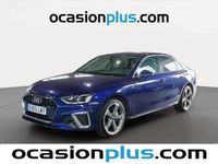 Usado Audi A4 S-Line 204 CV (150 kW) 2021 Azul Berlina