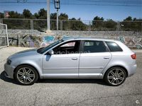 Usado Audi A3 S-Line 140 CV (102 kW) 2008 Gris / plata Utilitario
