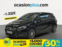 Usado Mercedes B180 109 CV (80 kW) 2016 Negro Monovolumen