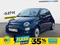 Usado Fiat 500 Dolcevita 70 CV (51 kW) 2022 Azul Descapotable