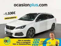 Usado Peugeot 308 SW GT 131 CV (96 kW) 2021 Blanco Familiar