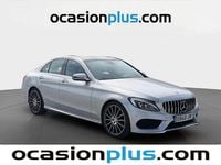 Usado Mercedes C220 AMG 170 CV (125 kW) 2017 Gris plata Berlina