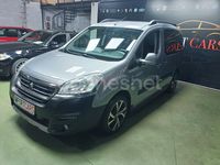 Usado Peugeot Partner Tepee Outdoor 100 CV (73 kW) 2016 Gris / plata Monovolumen
