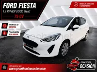 Usado Ford Fiesta Trend 75 CV (55 kW) 2019 Blanco Utilitario