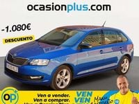 Usado Skoda Rapid 95 HP (69 kW) 2018 Azul Citadino