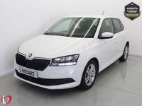 Usado Skoda Fabia Ambition 95 CV (69 kW) 2021 Blanco Berlina